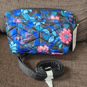 NWT Lug Flare Crossbody Bag in Resort Black